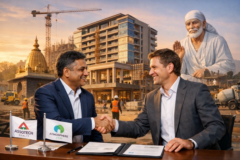Assotech Realty partners with Atmosphere Core for Rs 200 crore hospitality project in Shirdi