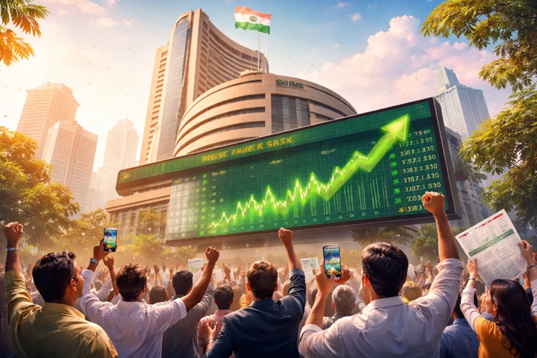 Sensex, Nifty extend rally for second day on global cheer, FII inflows