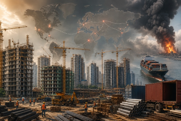 Middle East conflict puts delivery of 5.4 lakh homes in 2026 at risk