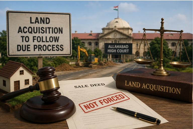 Govt cannot force private landowners to sell land for acquisition: Allahabad HC