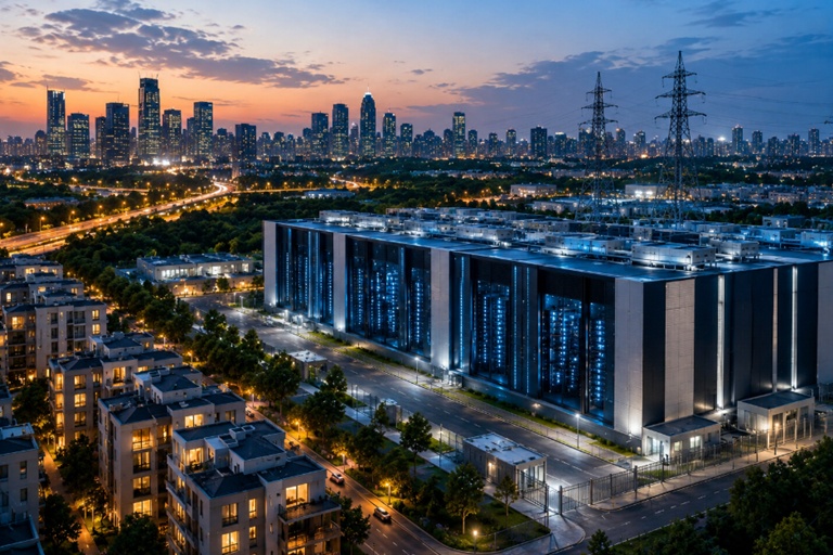 India's data centre boom may drive 195 mn sq ft housing demand by 2030: Square Yards