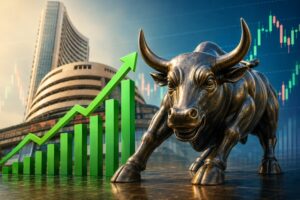 Sensex, Nifty gain over 2% in July; large caps offer better risk-reward: Axis MF