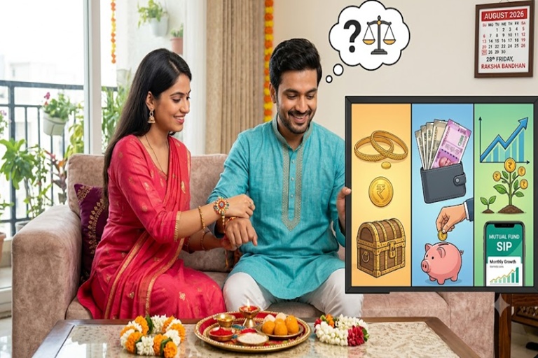 Rakhi 2026: Gold, Cash or SIP? What Is the Smartest Financial Gift for Your Sister?